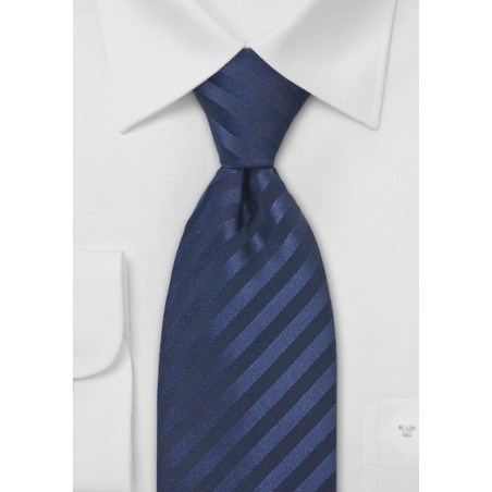 Dark Sapphire Blue Silk Tie