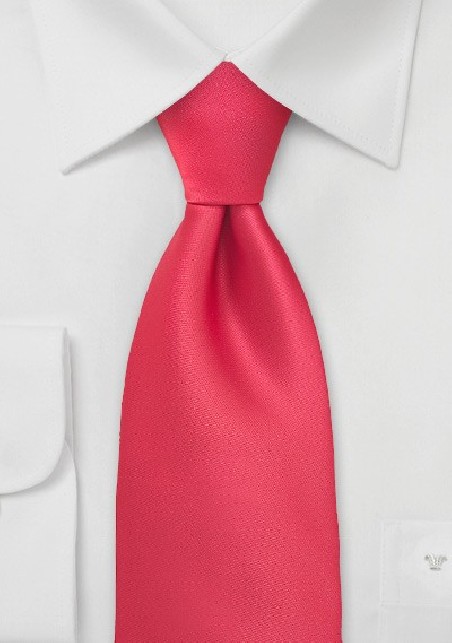 Bright Lollipop Red Necktie