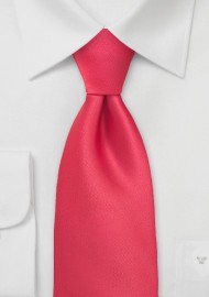 Bright Lollipop Red Necktie
