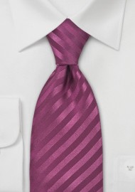 Wine Red Silk Tie