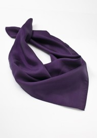 Purple Silk Womens Scarf