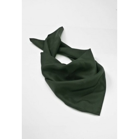 Dark Green Women's Silk Scarf