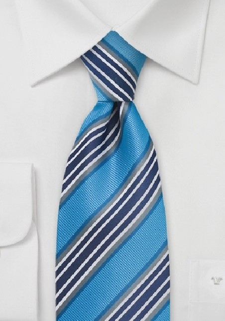 Matisse Blue Striped Tie