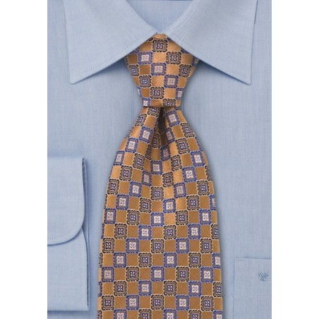 Burnt Orange Designer Tie
