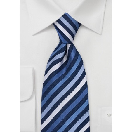 Horizon Blue Striped Tie