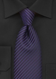 Dark Purple Mens Tie