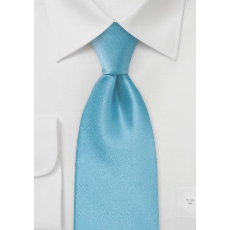 Bright Malibu-Blue Kids Tie