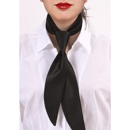 Formal Black Womens Tie