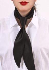 Formal Black Womens Tie