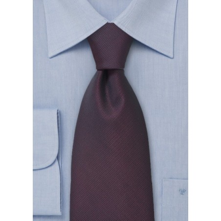 Iridescent Burgundy Tie