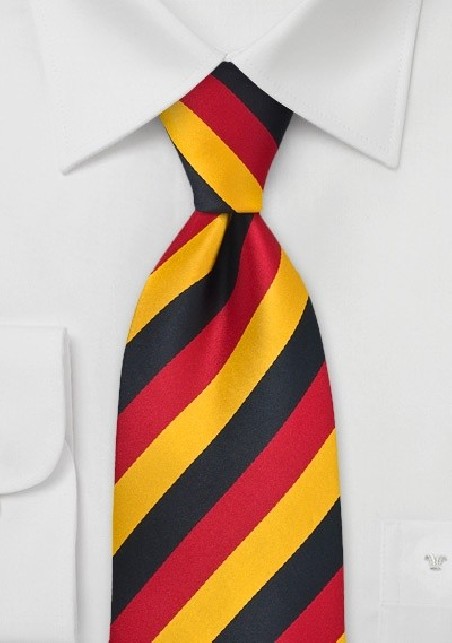 Germany Soccer Fan Tie
