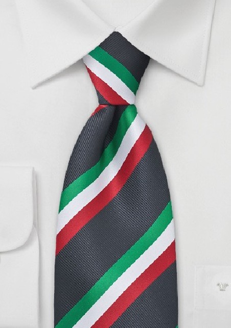 Italy Soccer Fan Tie