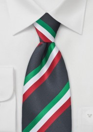 Italy Soccer Fan Tie
