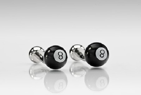 Eight Ball Cufflinks