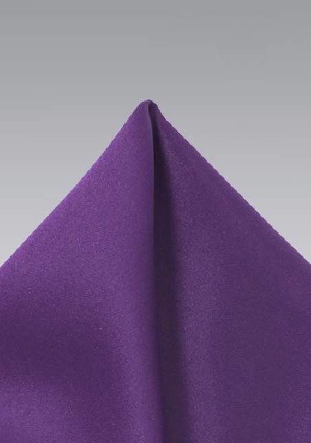 Grape Purple Pocket Square