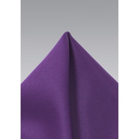 Grape Purple Pocket Square
