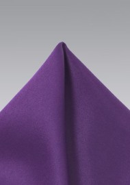 Grape Purple Pocket Square