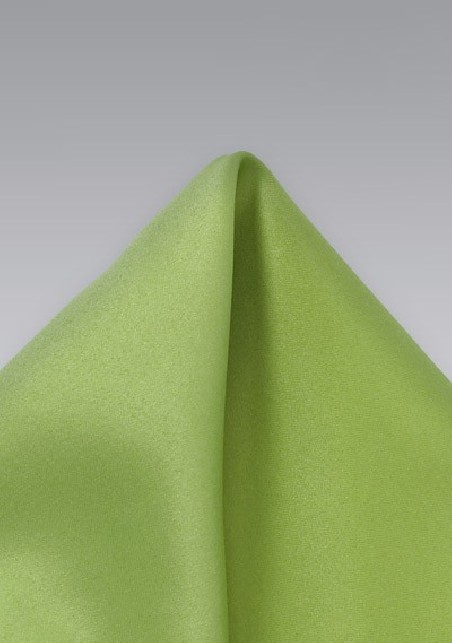 Apple Green Pocket Square