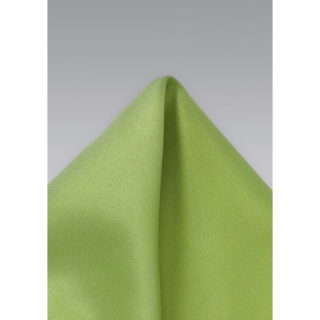 Apple Green Pocket Square