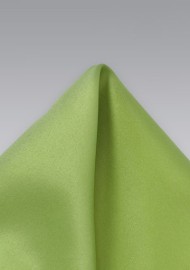 Apple Green Pocket Square