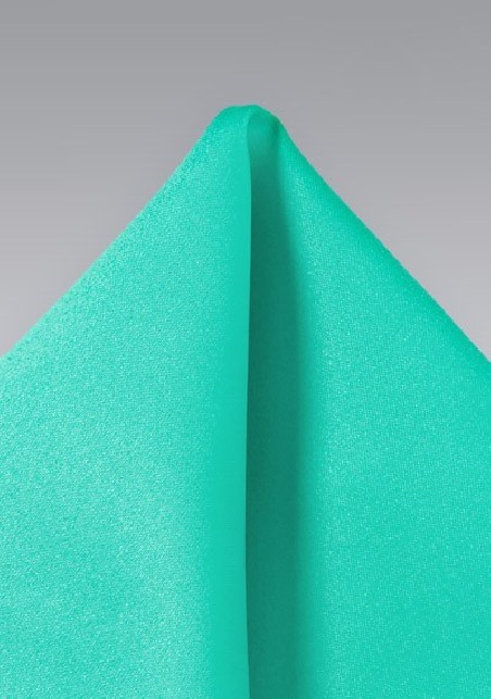 Jade Green Pocket Square