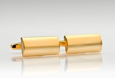 Domed Gold Cufflinks