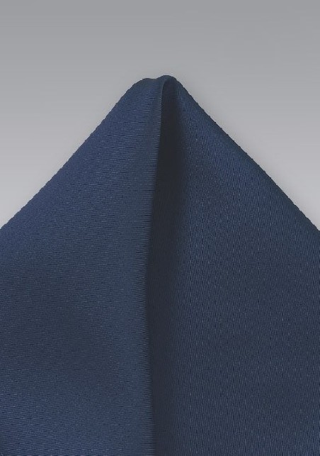 Dark Navy Pocket Square
