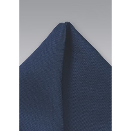 Dark Navy Pocket Square