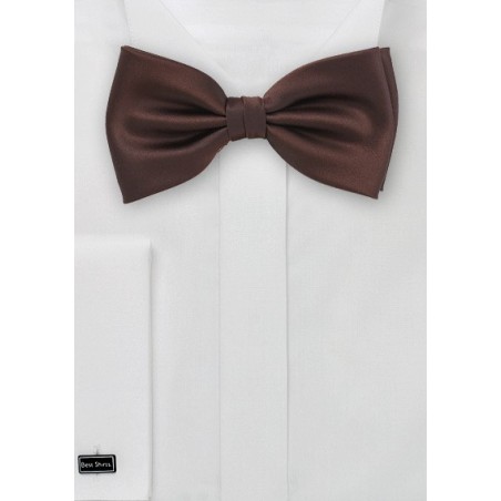 Chocolate Brown Bow Tie