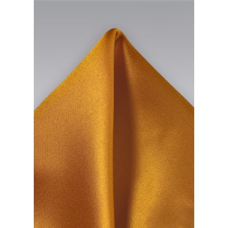 Copper Orange Pocket Square