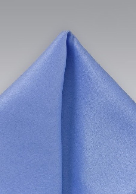 Solid Sky Blue Pocket Square