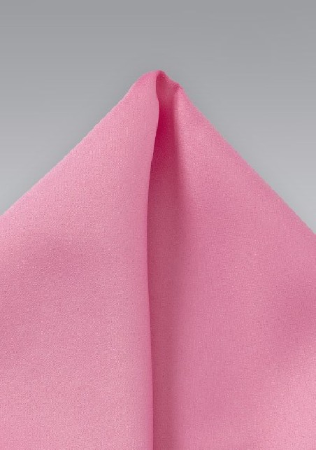 Bright Pink Pocket Square