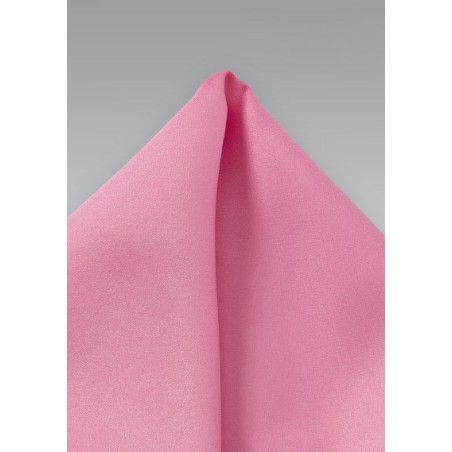 Bright Pink Pocket Square
