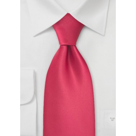 Candy Apple-Red Kids Necktie