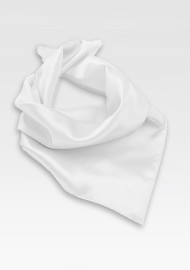 Bright White Women's Neck Scarf