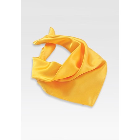 Bright Yellow Womens Scarf