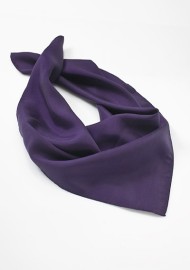 Solid Purple Womens Scarf
