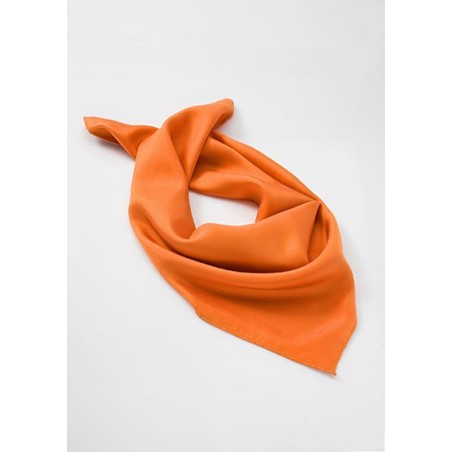 Solid Orange Womens Scarf