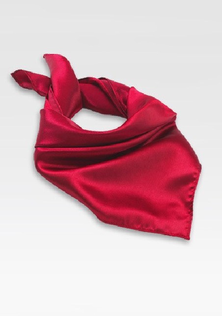 Cherry Red Womens Scarf