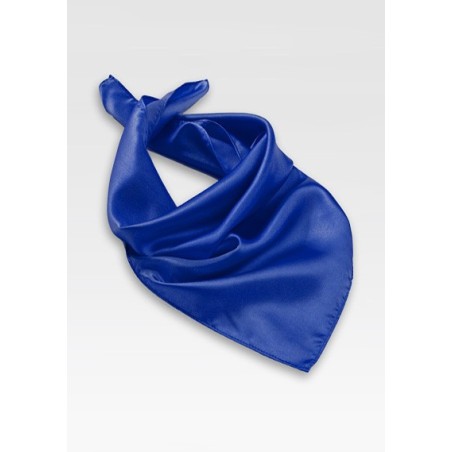 Bright Blue Womens Scarf