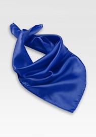 Bright Blue Womens Scarf