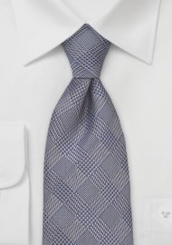 Houndstooth Checkered Tie