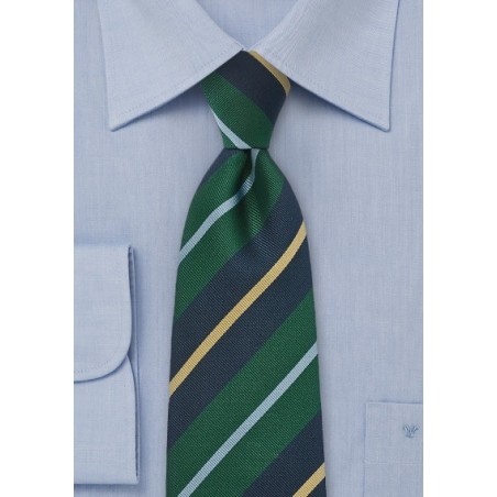 Essential Regimental Tie in Green