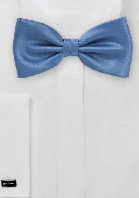 Riviera Blue Bow Tie