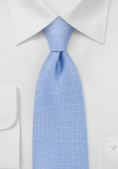 Textured Mist Blue Tie