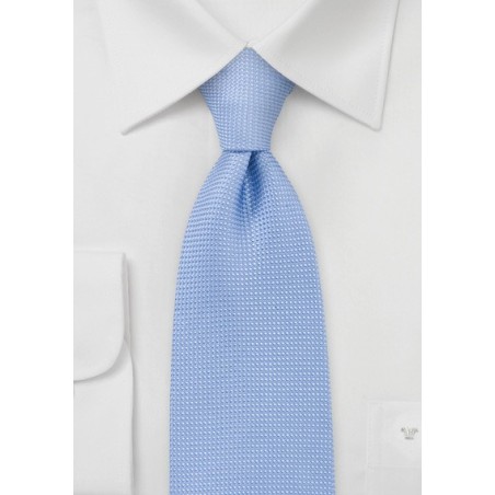 Textured Mist Blue Tie