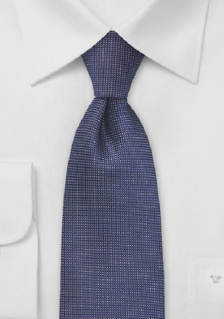 Navy and Gold Micro Polka Dot Tie