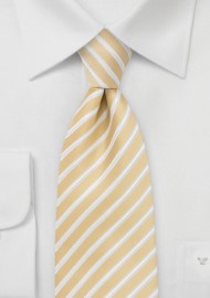 Kids Necktie in Harvest Yellow