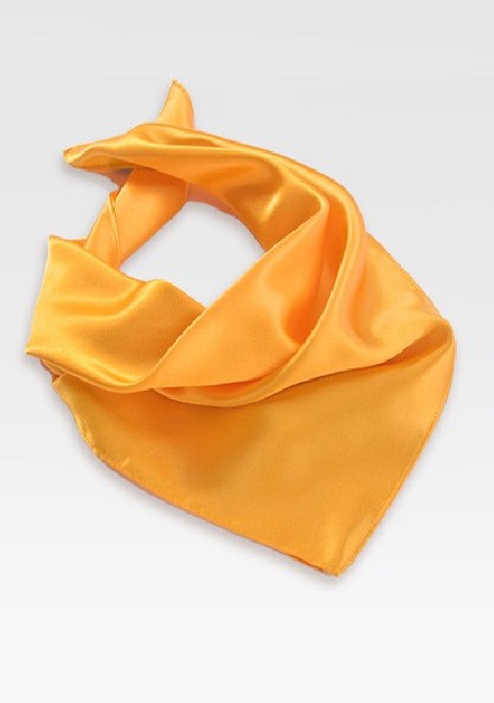 Bright Yellow Womens Scarf
