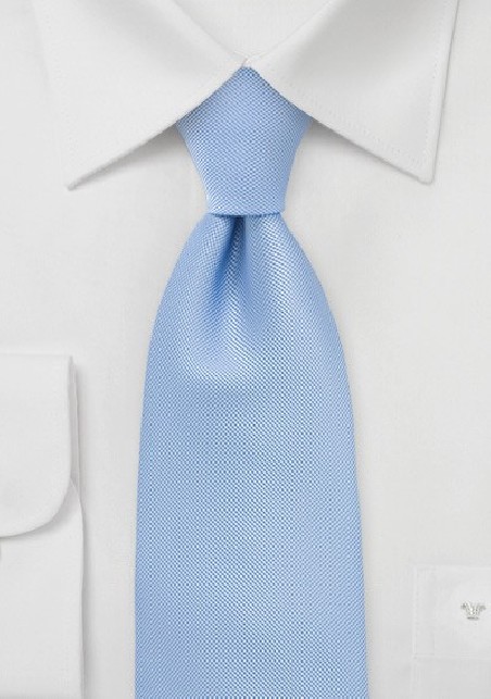 Textured Tie in Hydrangea Blue